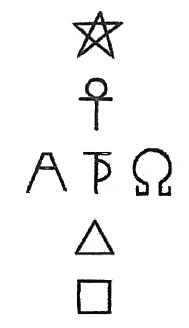 the symbols combined