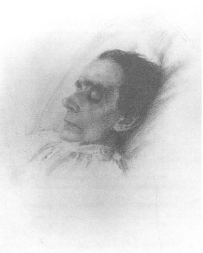 Rudolf Steiner on his deathbed