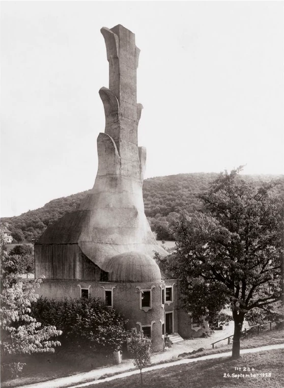 The boiler house at the Goetheanum, from the southwest