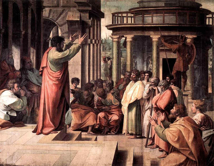 The Sermon of Paul in Athens