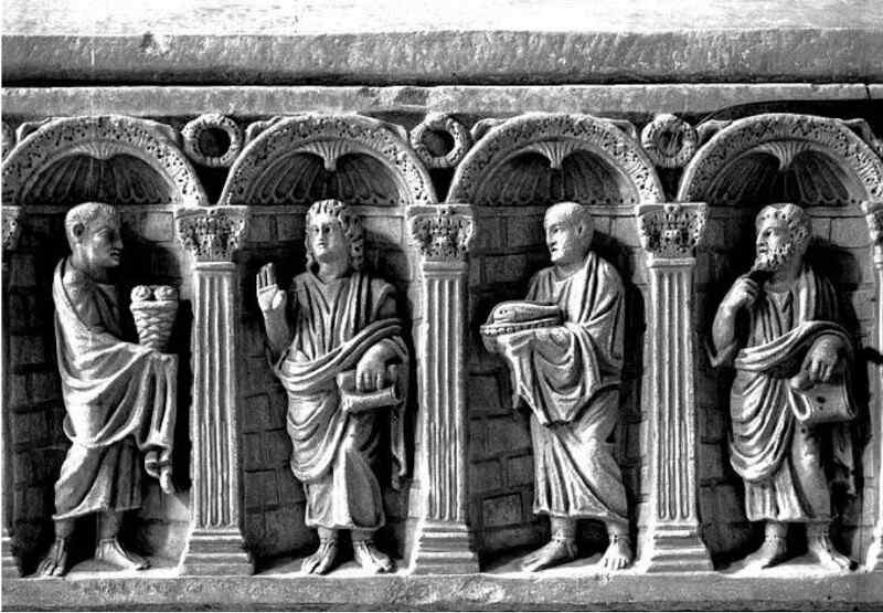 Sarcophagus in Arles - detail