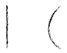 line and curve