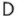 the letter dee