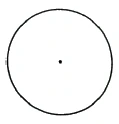 point in a circle