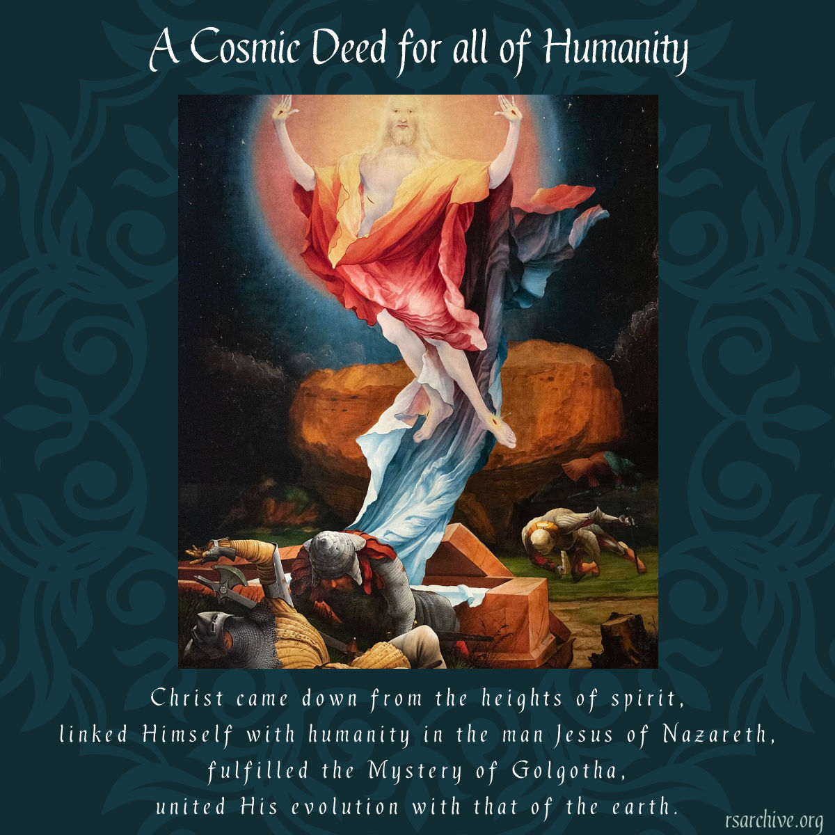 A Cosmic Deed for All