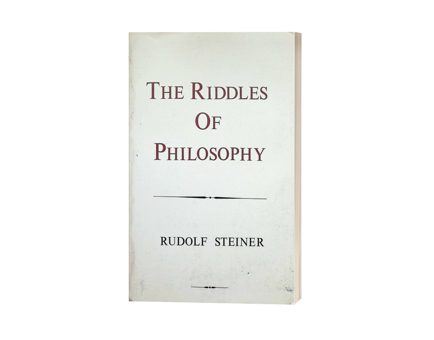 The Riddles of Philosophy