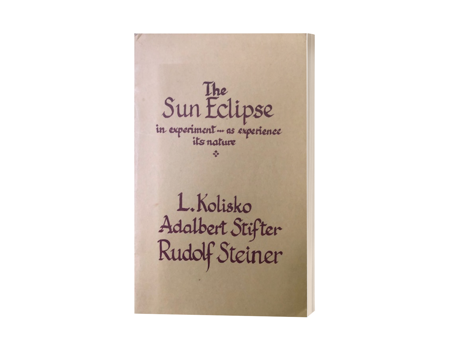 The Sun Eclipse: in experiment ~ as experience